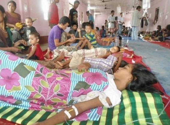 Deplorable condition of health service at Gandacherra